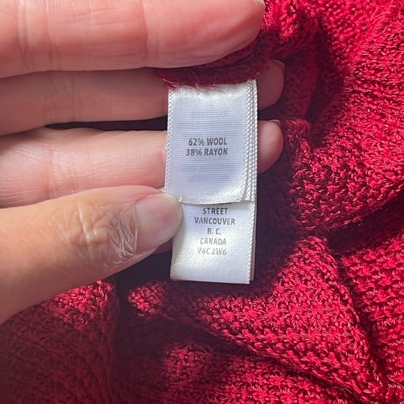 ST. JOHN Santana Red Knit One-Button Blazer Jacket Gunmetal Hardware Size 4 - Picture 9 of 11